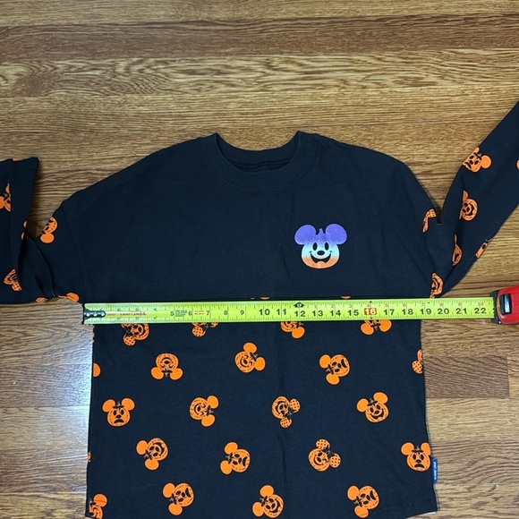 Disney Kids Halloween Pumpkin Spirit Jersey Size XL - Picture 5 of 6